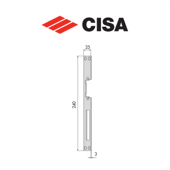 Frontale piatto Cisa art. 05020