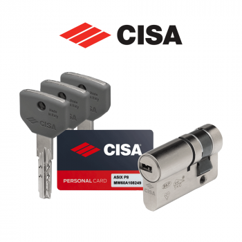 0Q314 Cisa - Cilindro di sicurezza a 8 perni Asix P8