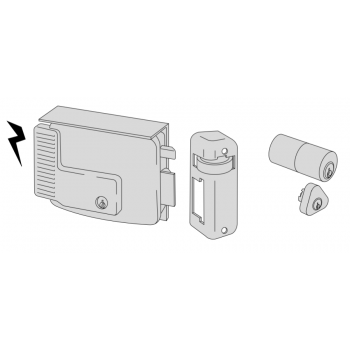 Serratura elettrica Cisa entrata 60 Destra art. 11721601