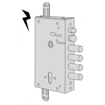 Serratura elettrica Cisa Revolution entrata 64 art. 1551528B