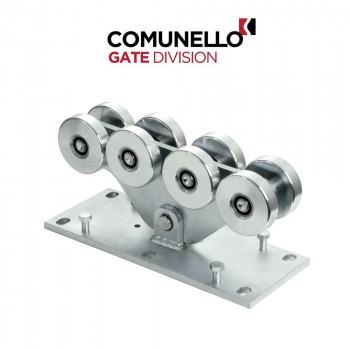CGS - 350.8 - Comunello - Carrello autoportante 5 ruote in nylon per cancelli a sbalzo
