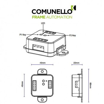 Centrale di comando 110 - 240 V WI-FIComunello (Default)