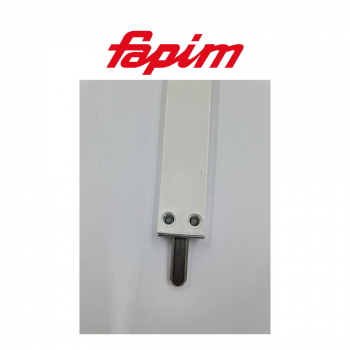 Fapim 3717 - Catenaccio ad appoggio bianco Titan 675 mm