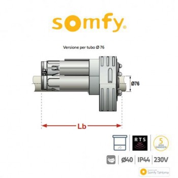 CENTREO Somfy motore per porte da garage