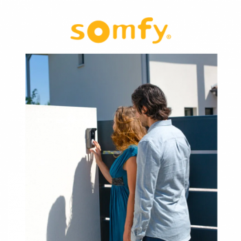 V100+ RTS Videocitofono Somfy con Controllo Accessi RTS e Installazione a 2 Fili