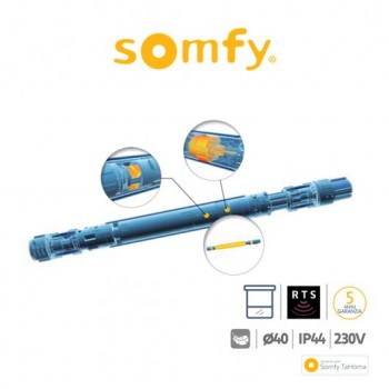 SONESSE ULTRA 50 WT Somfy motore radio per tende interne e tende a rullo