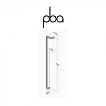 Maniglione PBA Programma 300 int. 1200 mm Sinistro art. 3CC.313.0120