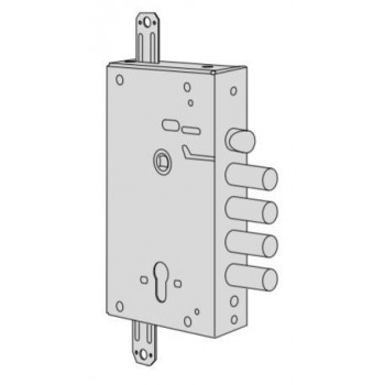 Serratura meccanica Cisa Revolution entrata 64 art. 5651548