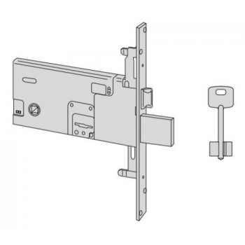 Serratura meccanica a doppia mappa Cisa entrata 70 art. 5731873