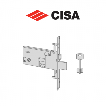 Serratura meccanica a doppia mappa Cisa entrata 70 art. 5731873