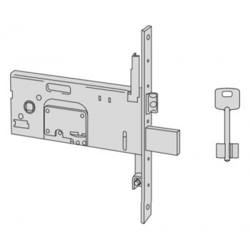 Serratura meccanica a doppia mappa Cisa entrata 100 art. 5735710