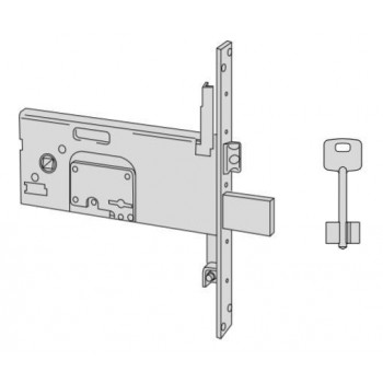 Serratura meccanica a doppia mappa Cisa entrata 90 art. 5735890