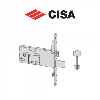 Serratura meccanica a doppia mappa Cisa entrata 90 art. 5735890