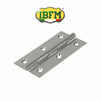 Cerniera da avvitare IBFM - Cerniera da avvitare su legno e metallo 100x50 mm