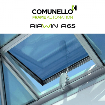 AIRWIN A65 Comunello - Attuatore elettrico a cremagliera per lucernari e cupole