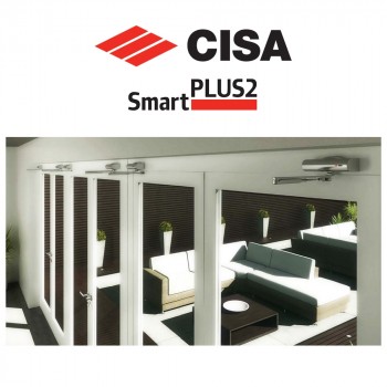Chiudiporta Cisa Multiforza Smart Plus 2 art. C141603
