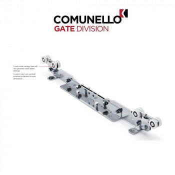 CGA-600.10 M - Comunello - Carrello Bullet Mini regolabile a 10 ruote per serie alluminio 