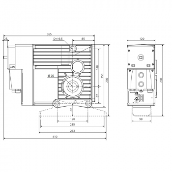 COMPACT Somfy operatore per serrande metalliche, porte basculanti e porte a spostamento laterale