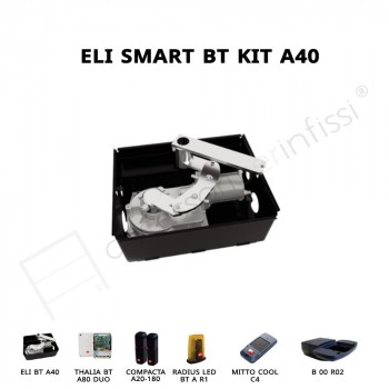 ELI SMART BT KIT A40 BFT Kit Interrato per Cancelli a Battente