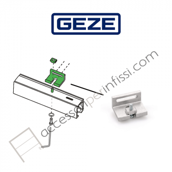 PERLAN 140 Geze - Sistema di ferramenta per porte scorrevoli con peso dell'anta 140 kg