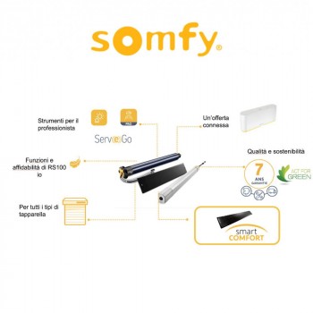 ALTEA 50 SOLAR IO Somfy motore solare