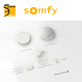 HOME ALARM ESSENTIAL STARTER PACK Somfy Protect - Sistema di allarme sicurezza antifurto