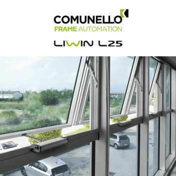LIWIN L25 Comunello | Attuatore elettrico a catena per finestre vasistas e a sporgere