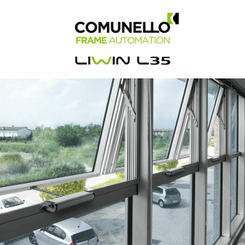 LIWIN L35 Comunello | Attuatore elettrico a catena per finestre vasistas e a sporgere