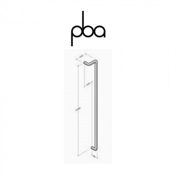 Maniglione PBA Programma M18 int. 1200 mm Destro art. M18.00Z.0120