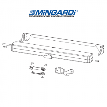 Mingardi - Attuatore motore a catena per finestre MICRO EVO BASIC