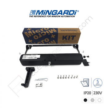 MICRO+ KIT Mingardi attuatore a catena per finestre vasistas e a sporgere