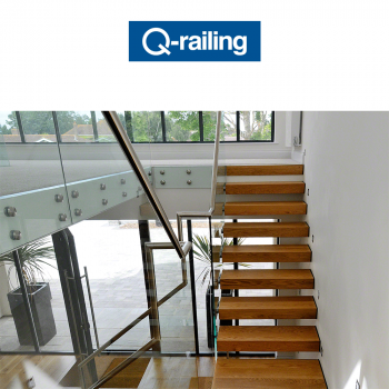 Q-Railing - Adattatore per vetro Easy Glass MOD 0747