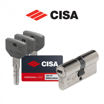 0Q311 Cisa - Cilindro di sicurezza a 8 perni Asix P8