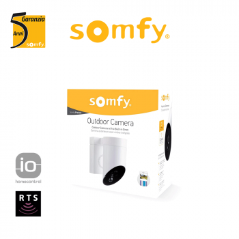 Telecamera da esterno bianca Somfy OUTDOOR CAMERA
