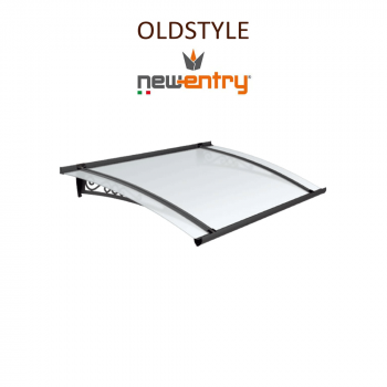 OLDSTYLE Royal Pat sporgenza 150 cm - Pensilina con tetto satinato per esterni