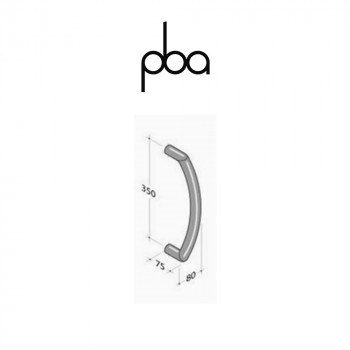 Maniglione PBA Programma PVD int. 350 mm art. PVD.203.0035