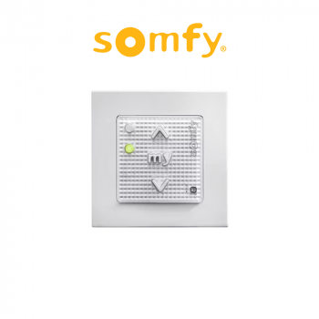 SMOOVE ORIGIN io 2 Somfy - Comando a parete a 2 canali per tende da sole e tapparelle