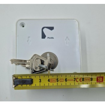 Selettore a chiave sovrapposto ABS per serrande Somfy Pujol art. 39030