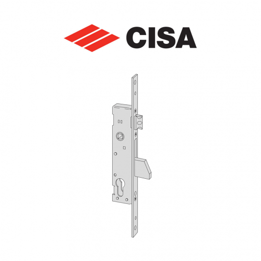 Serratura meccanica a catenaccio basculante Cisa entrata 35 art. 4621535