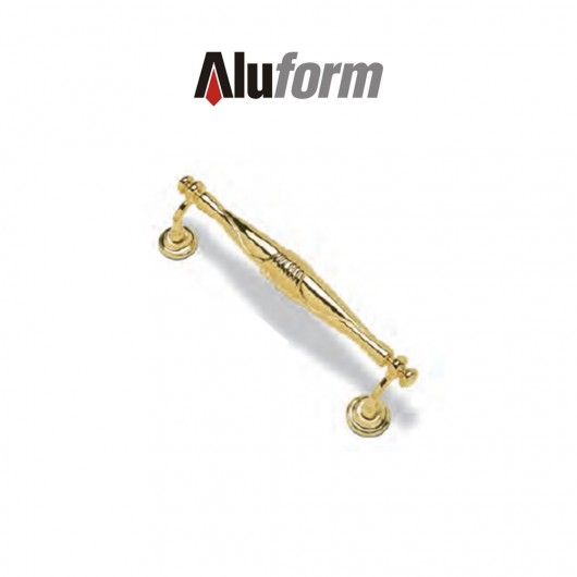 A 409 Aluform maniglione ottone oro PVD per porte