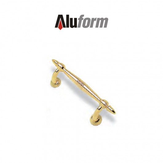 A 414 Aluform maniglione ottone oro PVD per porte