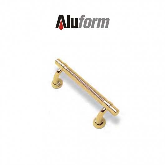 A 417 Aluform maniglione ottone oro PVD per porte