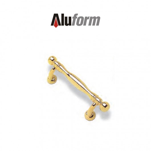 A 470 Aluform maniglione ottone oro PVD per porte