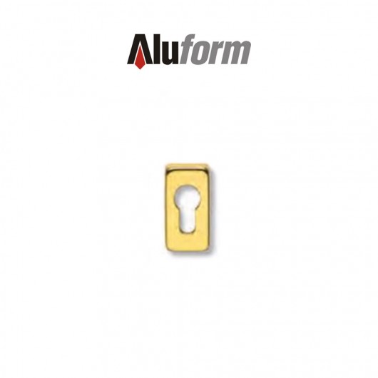 A 479 Aluform bocchetta ottone oro PVD per porte