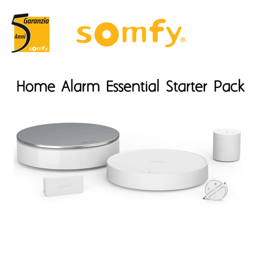 HOME ALARM ESSENTIAL STARTER PACK Somfy Protect - Sistema di allarme sicurezza antifurto