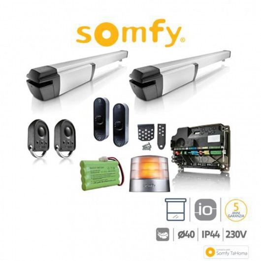 IXENGO L 24V IO CFT PACK Somfy attuatore per cancelli battenti