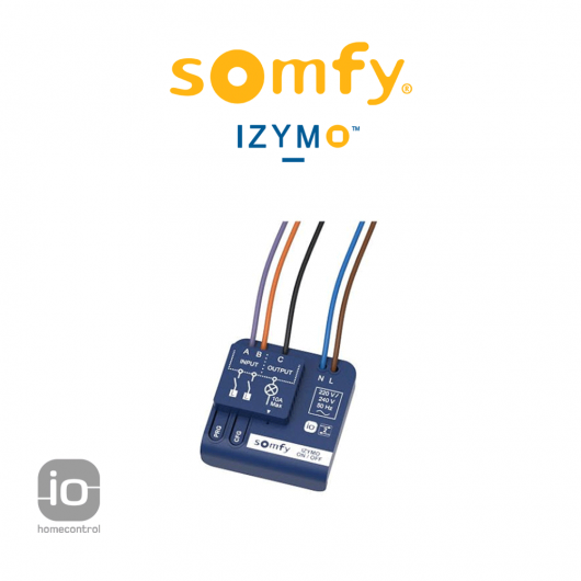 Ricevitore per illuminazioni Somfy IZYMO ON-OFF LIGHTING RECEIVER io