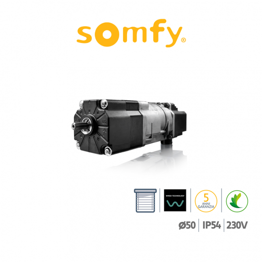 J4 WT Somfy motore per frangisole e lamelle