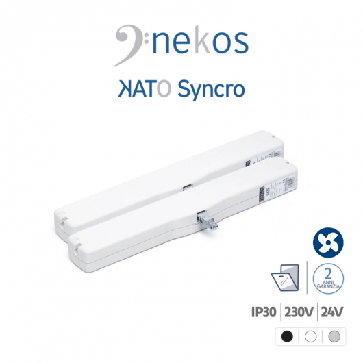 KATO SYNCRO³ Nekos coppia attuatori a catena per finestre vasistas e lucernari