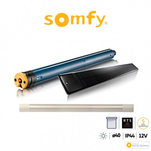OXIMO 40 WIREFREE RTS Somfy motore radio per tapparelle OXIMO 40 WIREFREE RTS Somfy motore radio per tapparelle